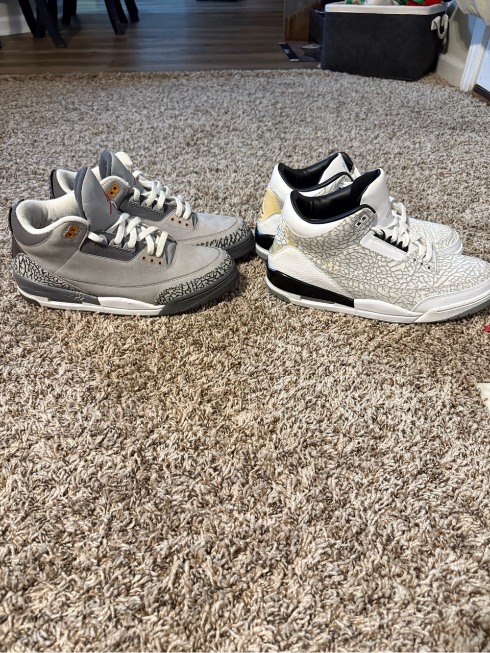Retro Jordan 3’s-authentic